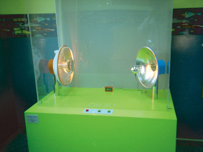 輻射熱実験装置