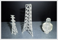 3Dプリンターによる試作、立体造形を承ります。