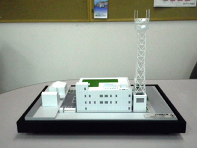 無線塔建屋模型